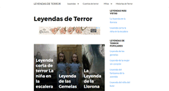 Desktop Screenshot of leyendadeterror.com